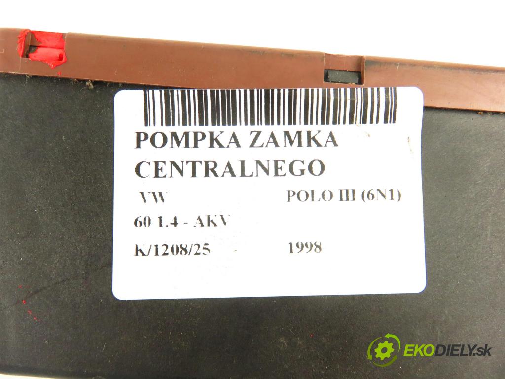 VW POLO (6N1) HB 1998 44,00 60 1.4 - AKV 1390,00 motorek zámku centrálního 1H0962257F