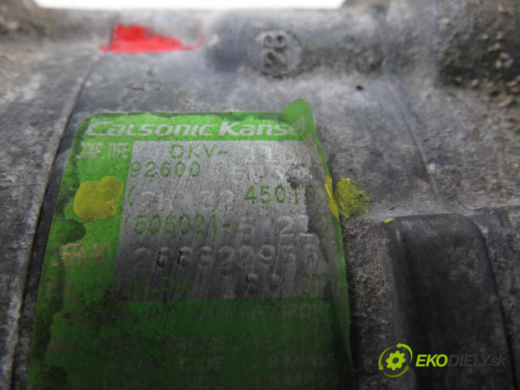 NISSAN X-TRAIL (T30) SUV 2003 84,00 2.2 Di 4x4 - YD22ETI 2184,00 KOMPRESOR: klimatizácie 2K43245010 (Kompresor klimatizácie)