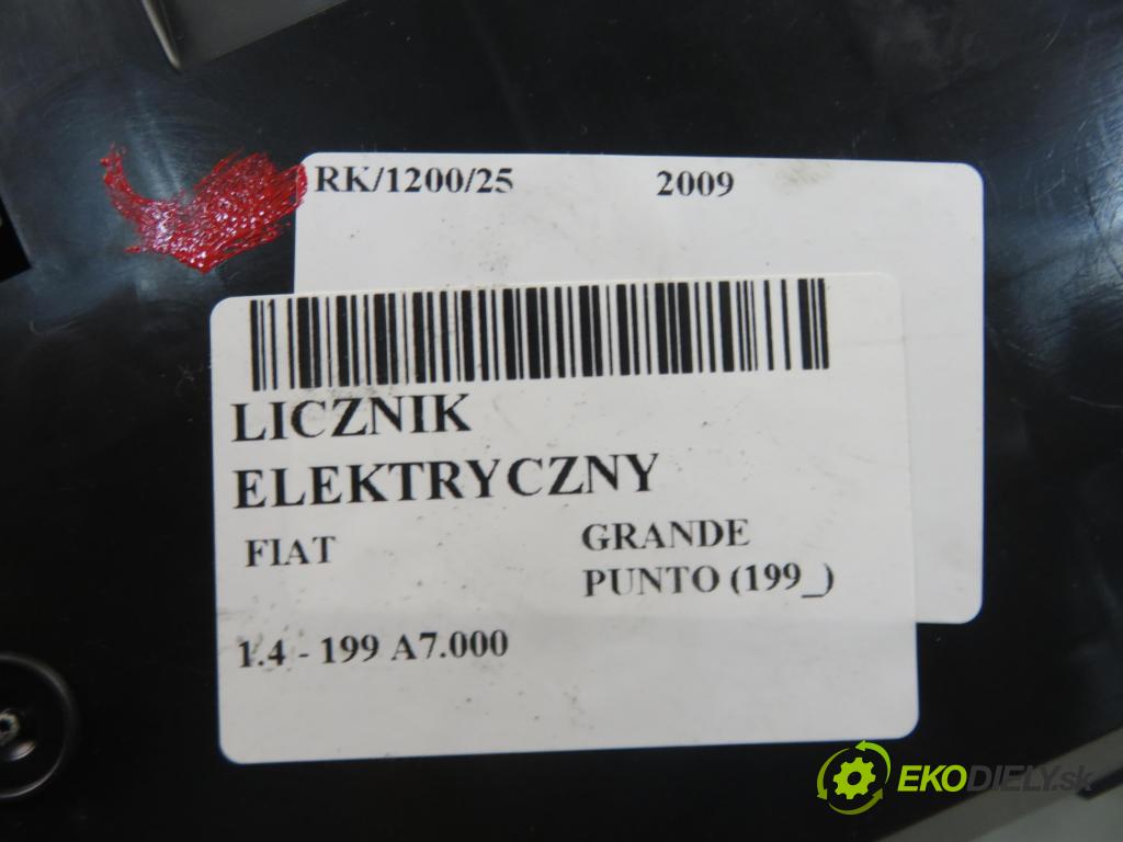 FIAT GRANDE PUNTO (199_) HB 2009 55,00 1.4 - 199 A7.000 1368,00 prístrojovka elektrický 503001105900 ; 51803092