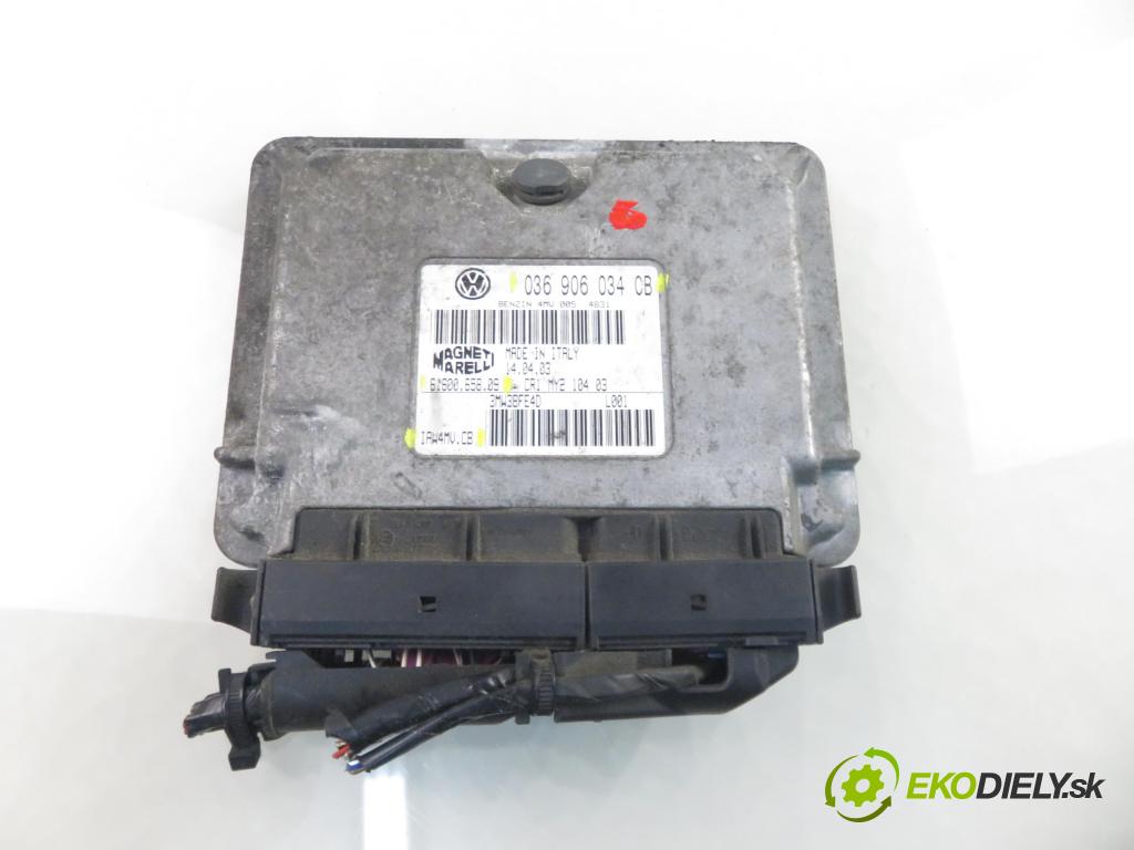 SKODA FABIA I (6Y2) HB 2003 55,00 1.4 16V - BBY 1390,00 Riadiaca jednotka Motor 036906034CB ; IAW4MVCB ; 6160065809