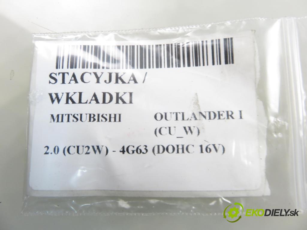 MITSUBISHI OUTLANDER I (CU_W) SUV 2005 100,00 2.0 (CU2W) - 4G63 (DOHC 16V) 1997,00 spínačka / VLOŽKY MR587312