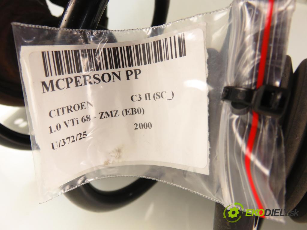 CITROEN C3 II (SC_) HB 2000 50,00 1.0 VTi 68 - ZMZ (EB0) 999,00 MCPERSON PP 9801736180