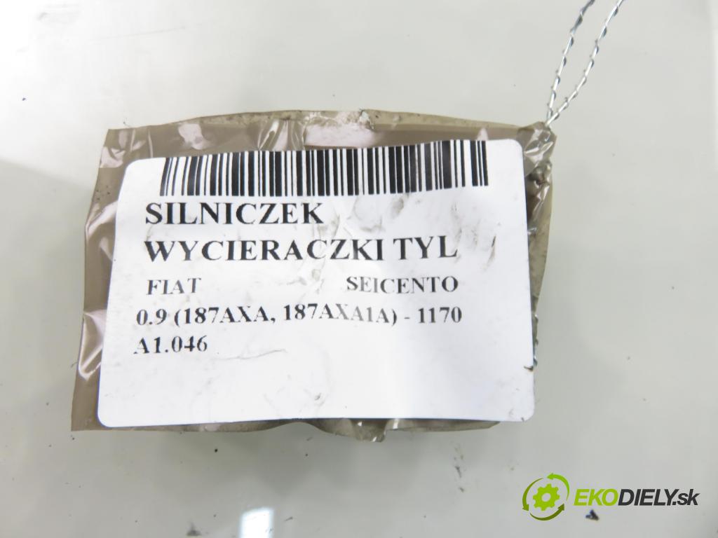 FIAT SEICENTO / 600 (187_) HB 1999 29,00 0.9 39 - 1170 A1.046 899,00 motorek stěrače ZADNÍ: 79300183