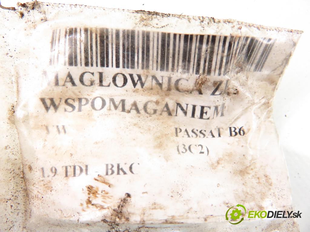 VW PASSAT B6 (3C2) SEDAN 2006 77,00 1.9 TDI PD 105 - BKC 1896,00 řízení ZE posilovačem 3C1423051F ; 1K1909144H ; 7805277210