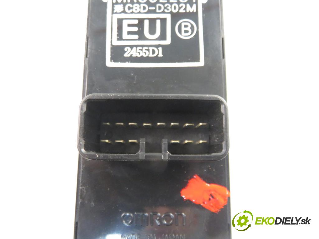 MITSUBISHI OUTLANDER I (CU_W) SUV 2005 100,00 2.0 (CU2W) - 4G63 (DOHC 16V) 1997,00 Panel ovládaní oken MR502231