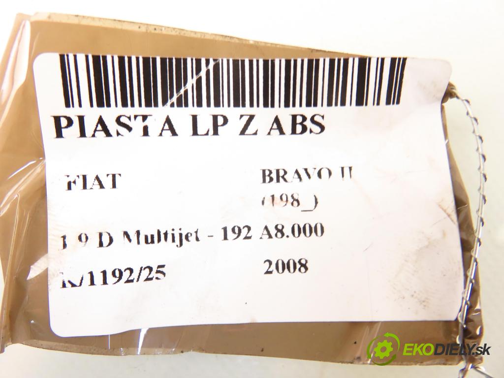 FIAT BRAVO II (198_) HB 2008 88,00 1.9 D Multijet - 192 A8.000 1910,00 náboj LP ABS 