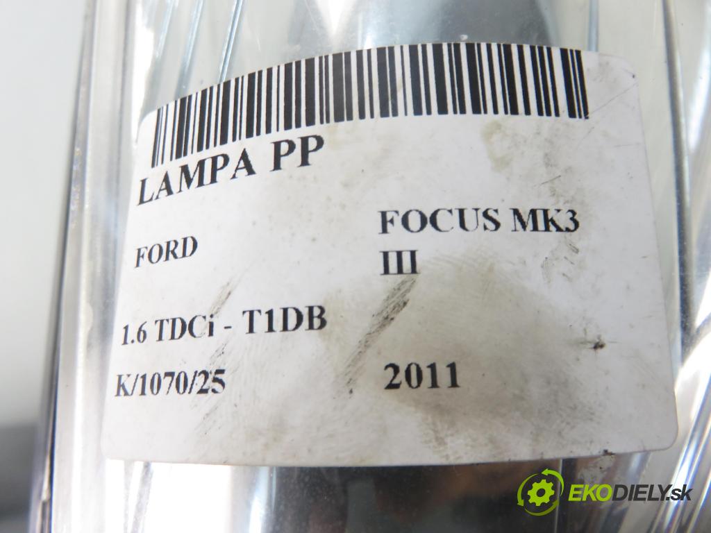 FORD FOCUS III HB 2011 85,00 1.6 TDCi - T1DA 1560,00 Svetlo PP BM5113W029NB