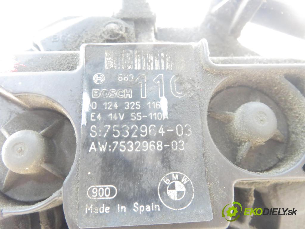 BMW 3 (E90) SEDAN 2006 95,00 318 i 129 - N46 B20 B 1995,00 Alternátor 0124325116 (Alternátor)