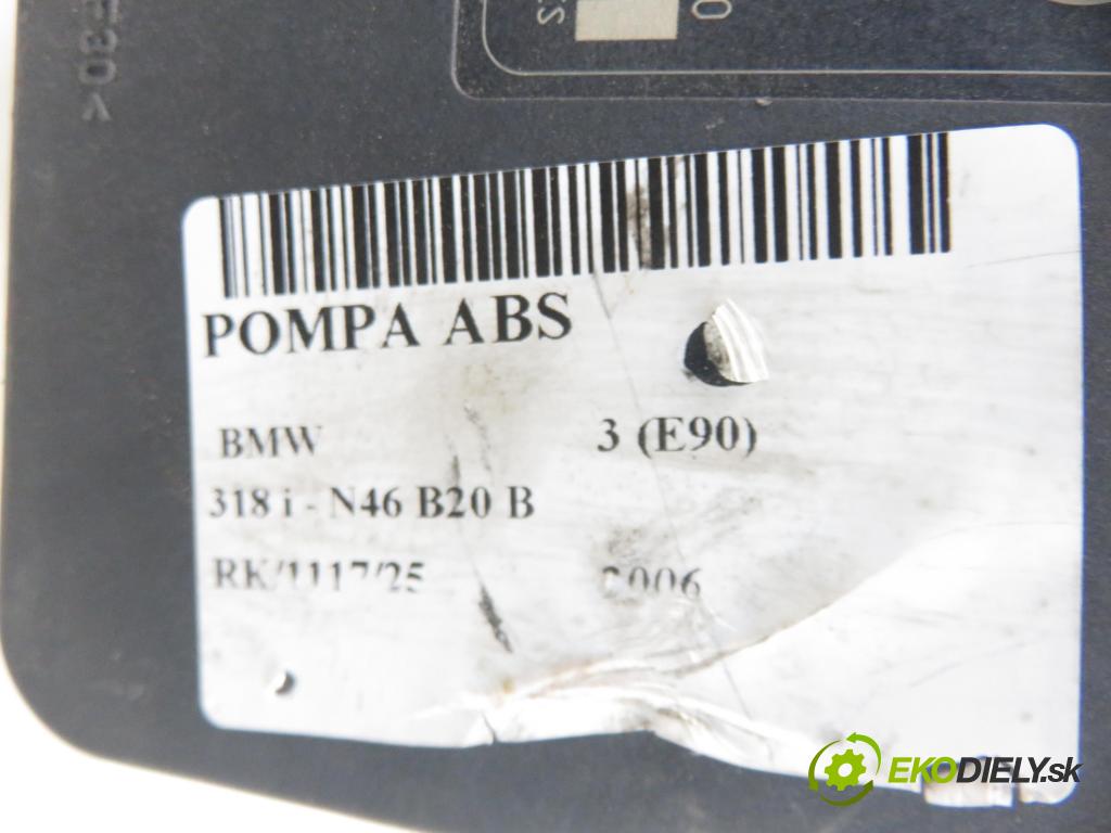 BMW 3 (E90) SEDAN 2006 95,00 318 i 129 - N46 B20 B 1995,00 Pumpa ABS 6772214 ; 10096008303 (Pumpa ABS)