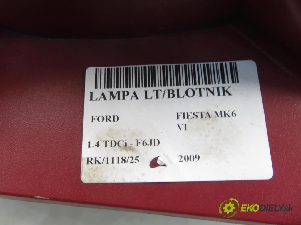 FORD FIESTA VI (CB1,CCN) HB 2009 51,00 1.4 TDCi - F6JD 1399,00 světlo levé zadní 8A6113405AC