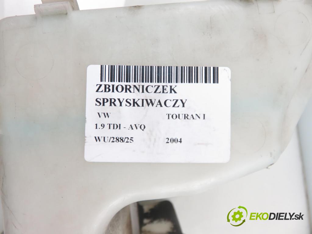 VW TOURAN (1T1, 1T2) MINIVAN 2004 74,00 1.9 TDI PD 100 - AVQ 1896,00 nádržka ostřikovačů 1T0955453C (Klika dveří ostatní)