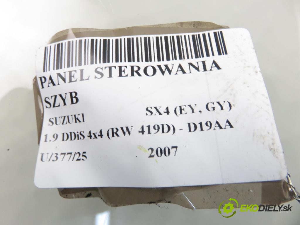 SUZUKI SX4 (EY, GY) CROSSOVER 2007 88,00 1.9 DDiS 4x4 (RW 419D) - D19AA 1910,00 Panel ovládaní oken 