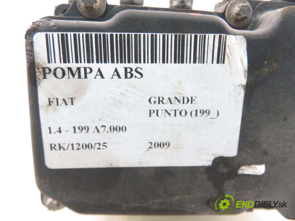 FIAT GRANDE PUNTO (199_) HB 2009 55,00 1.4 - 199 A7.000 1368,00 pumpa ABS 0265232053 ; 51798104 (Pumpa ABS)
