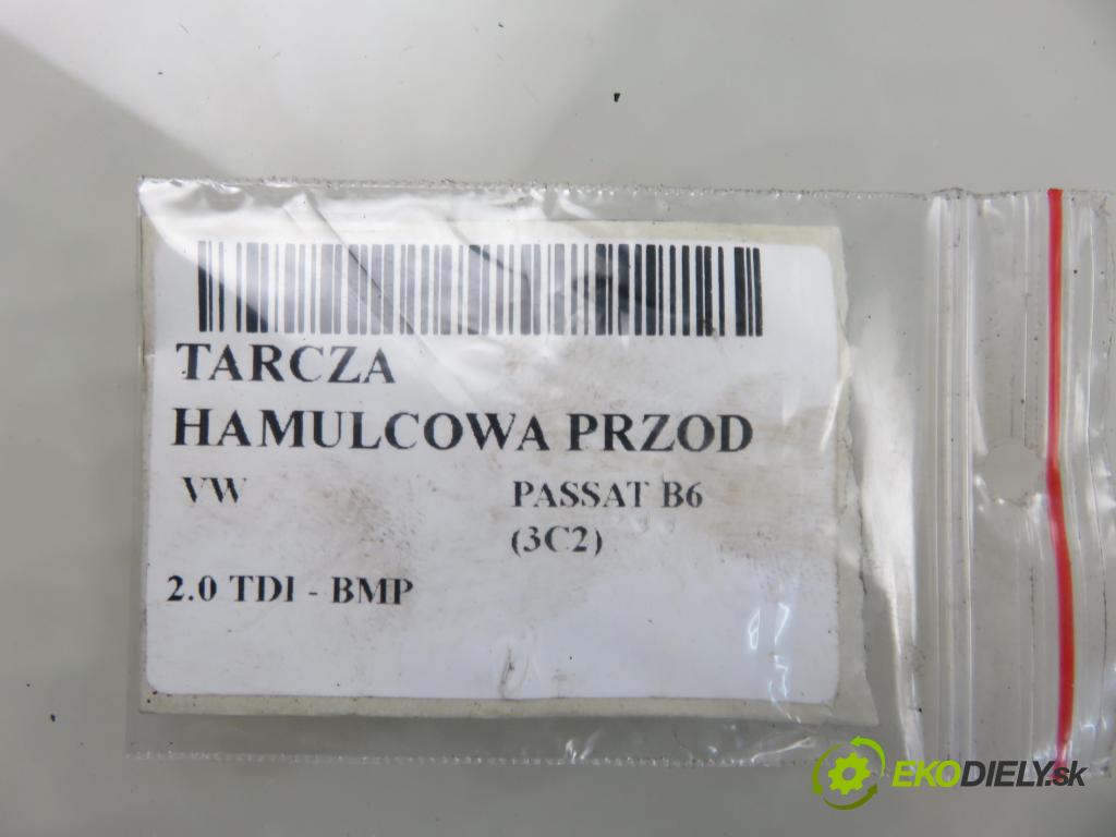 VW PASSAT B6 (3C2) SEDAN 2007 103,00 2.0 TDI - BMP 1968,00 lamela kotouč brzdová PŘEDNÍ: