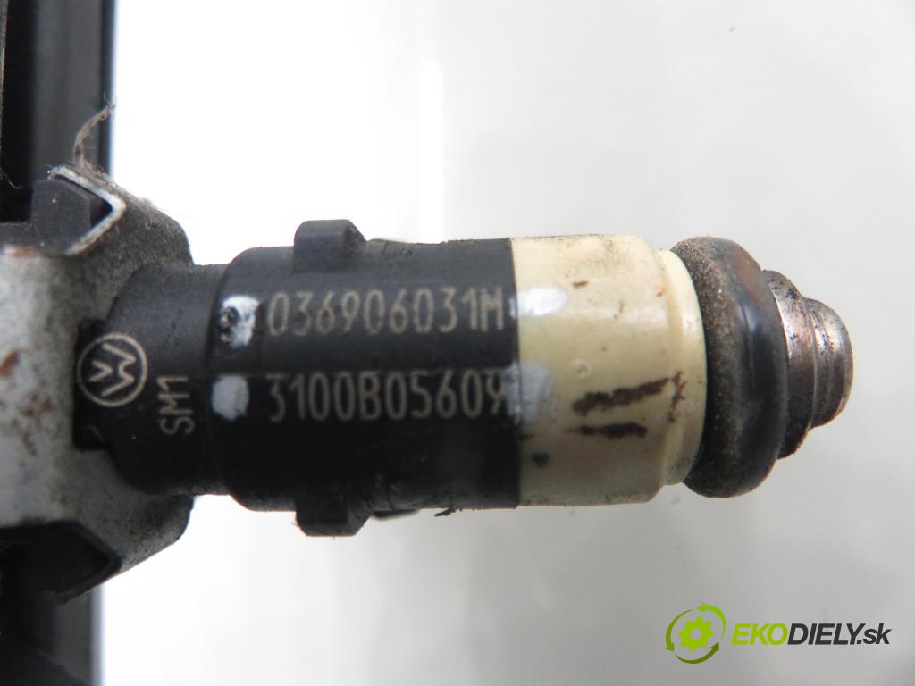 SKODA FABIA I (6Y2) HB 2003 55,00 1.4 16V - BBY 1390,00 Lišta vstrekovacia 036906031M ; 3100B05609 ; 036133320 (Vstrekovacia lišta)