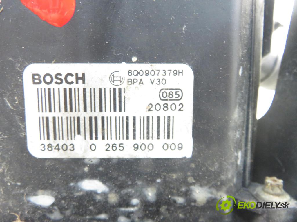 SKODA FABIA I (6Y2) HB 2003 55,00 1.4 16V - BBY 1390,00 pumpa ABS 6Q0907379H ; 0265900009 (Pumpa ABS)