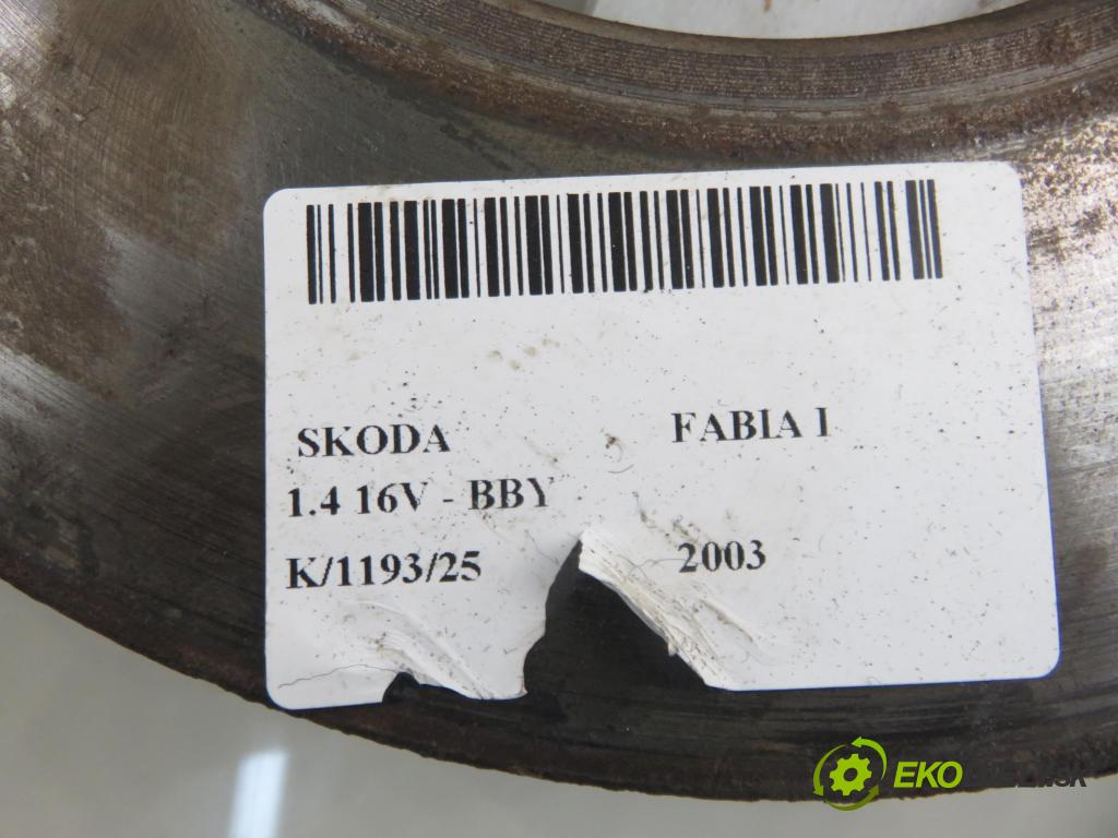 SKODA FABIA I (6Y2) HB 2003 55,00 1.4 16V - BBY 1390,00 lamela kotouč brzdová PŘEDNÍ: