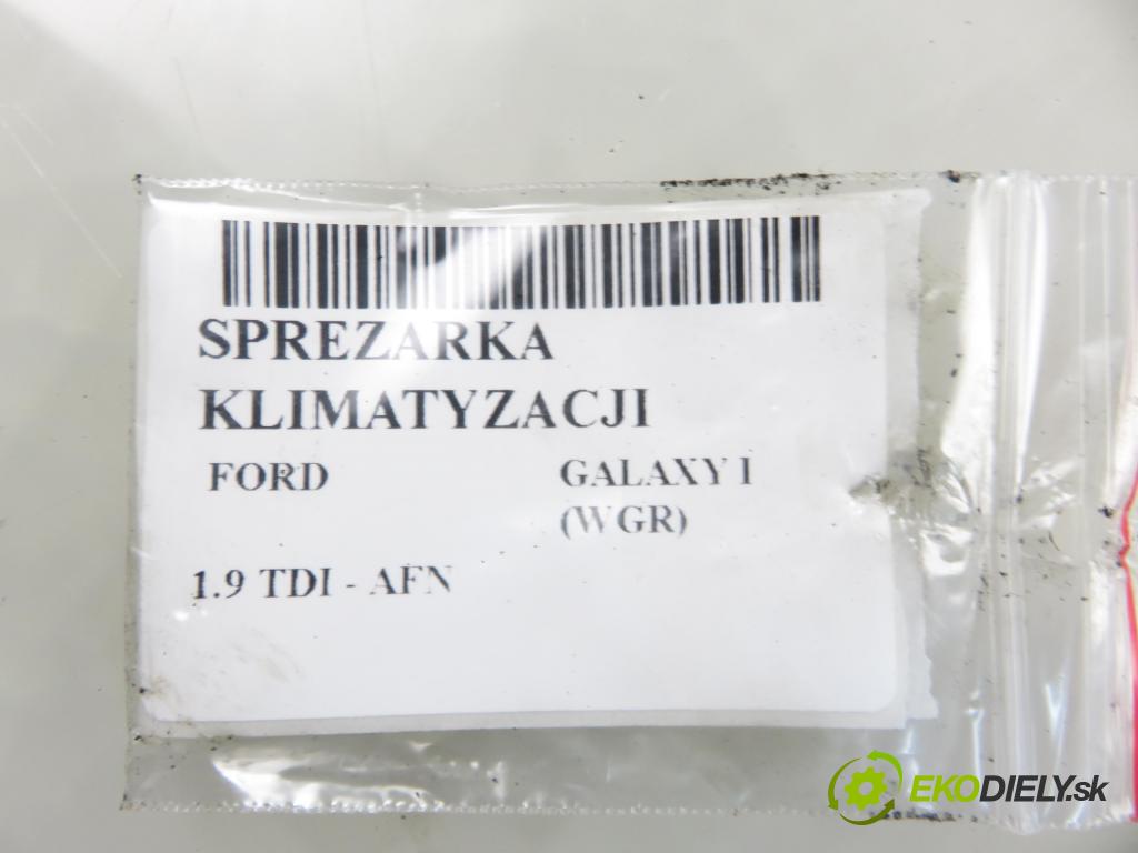 FORD GALAXY (WGR) MINIVAN 1999 81,00 1.9 TDI 110 - AFN 1896,00 KOMPRESOR: klimatizace 7M0820803P (Kompresor klimatizace)
