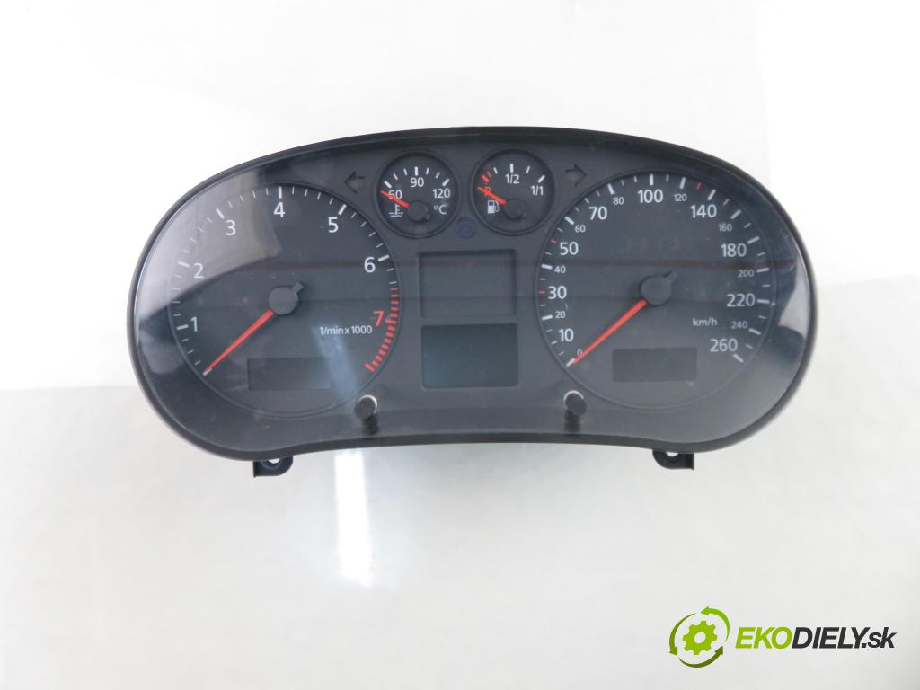 AUDI A3 (8L1) HB 2002 75,00 1.6 8V 102 - BFQ 1595,00 prístrojovka elektrický 8L0920900L