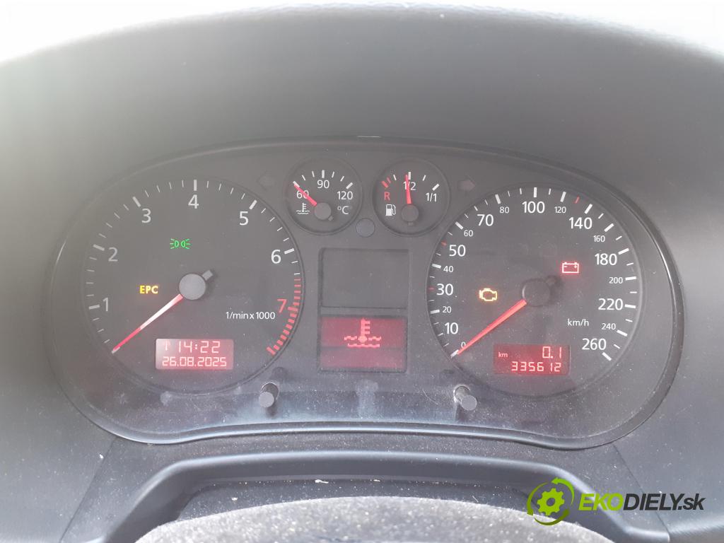 AUDI A3 (8L1) HB 2002 75,00 1.6 8V 102 - BFQ 1595,00 prístrojovka elektrický 8L0920900L