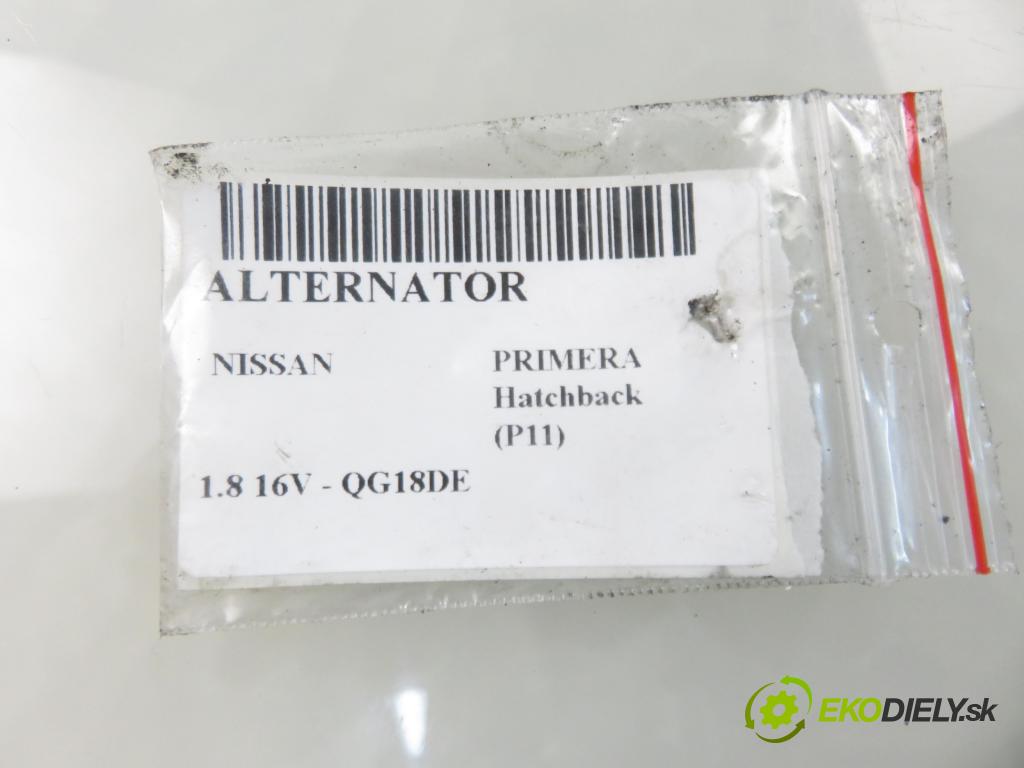 NISSAN PRIMERA Hatchback (P11) LIFTBACK 2000 84,00 1.8 16V - QG18DE 1769,00 Alternátor 23100BU010 (Alternátor)