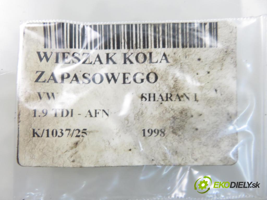 VW SHARAN (7M8, 7M9, 7M6) MINIVAN 1998 81,00 1.9 TDI 110 - AFN 1896,00 ZÁVĚS KOLA NÁHRADNÍ: 