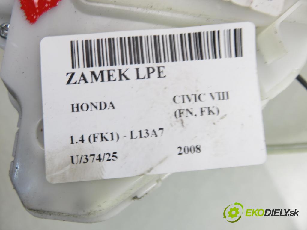 HONDA CIVIC VIII (FN, FK) HB 2008 61,00 1.4 (FK1) - L13A7 1339,00 zámok 72151SMG