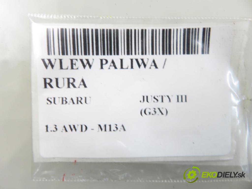 SUBARU JUSTY III (G3X) HB 2006 69,00 1.3 AWD 94 - M13A 1328,00 hrdlo nádrže paliva / Rúra