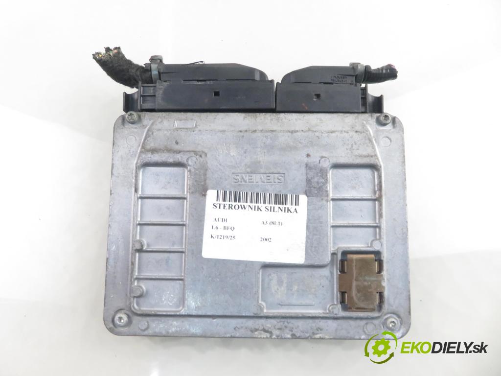 AUDI A3 (8L1) HB 2002 75,00 1.6 8V 102 - BFQ 1595,00 Riadiaca jednotka Motor 06A906033BD