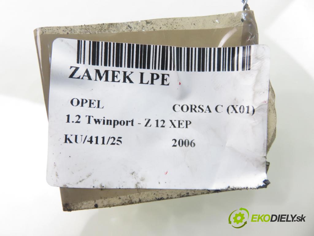 OPEL CORSA C (X01) HB 2006 59,00 1.2 16V Twinport 80 - Z 12 XEP 1229,00 zámok 13203899PM