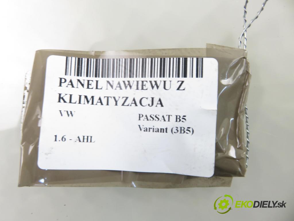 VW PASSAT B5 Variant (3B5) KOMBI 1998 74,00 1.6 - AHL 1595,00 Panel kúrenia KLIMATIZACE: 1J0820045G