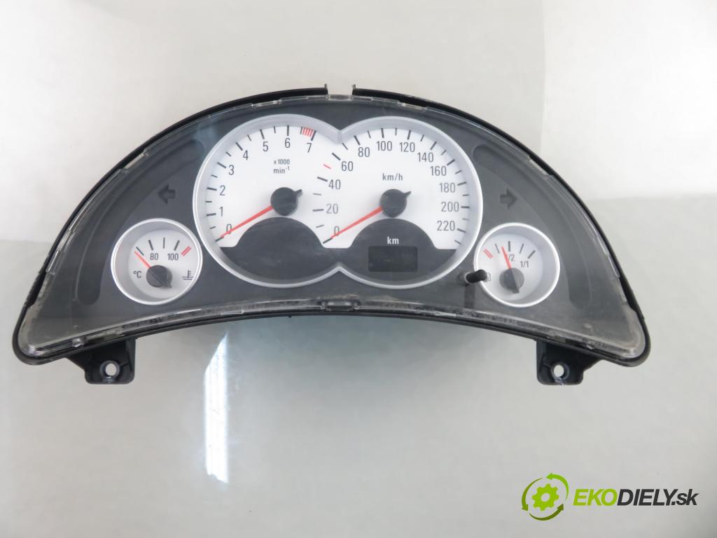 OPEL CORSA C (X01) HB 2006 59,00 1.2 16V Twinport 80 - Z 12 XEP 1229,00 prístrojovka elektrický 13173357WL
