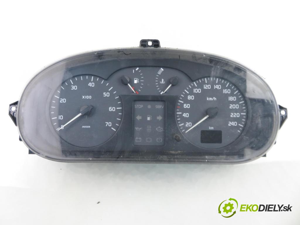 RENAULT MEGANE I (BA0/1_) FASTBACK 2002 70,00 1.4 16V 95 - K4J 750 1390,00 Prístrojovka elektrický 8200071811