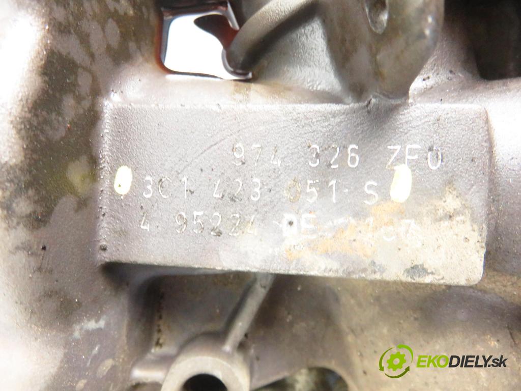 VW PASSAT B6 (3C2) SEDAN 2007 103,00 2.0 TDI - BMP 1968,00 řízení ZE posilovačem 3C1423051S ; 1K1909144L ; 7805277252