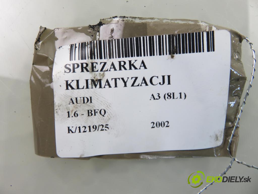AUDI A3 (8L1) HB 2002 75,00 1.6 8V 102 - BFQ 1595,00 KOMPRESOR: klimatizace 8FK351127381 (Kompresor klimatizace)