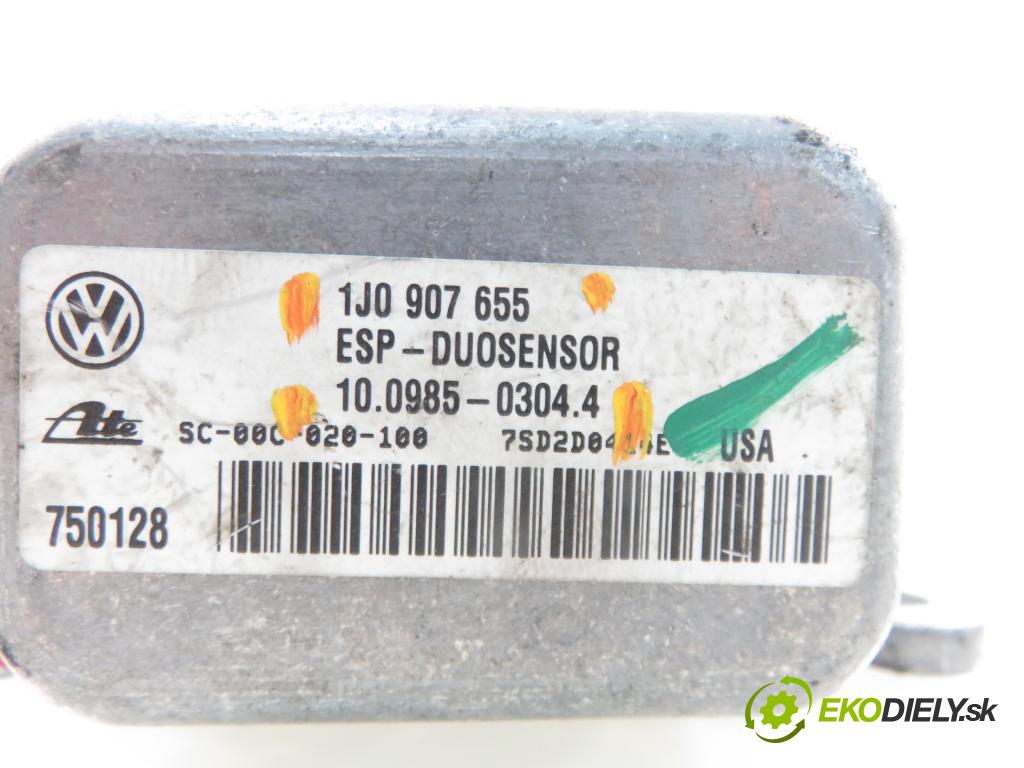 AUDI A3 (8L1) HB 2002 75,00 1.6 8V 102 - BFQ 1595,00 snímač ESP 1J1907637C ; 10098004442 ; 1J0907655