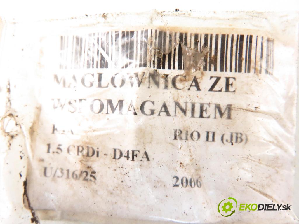 KIA RIO II (JB) SEDAN 2006 81,00 1.5 CRDi 110 - D4FA 1493,00 řízení ZE posilovačem 577001G450