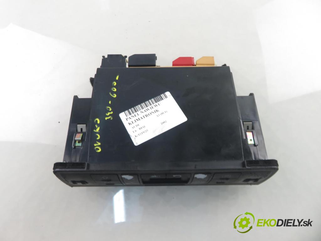 AUDI A3 (8L1) HB 2002 75,00 1.6 8V 102 - BFQ 1595,00 Panel kúrenia KLIMATRONIK 8L0820043L ; 5HB00818413