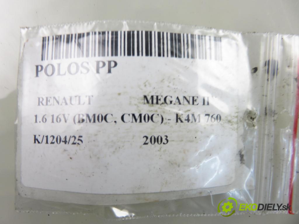 RENAULT MEGANE II (BM0/1_, CM0/1_) HB 2003 83,00 1.6 16V 113 - K4M 760 1598,00 poloos PP 