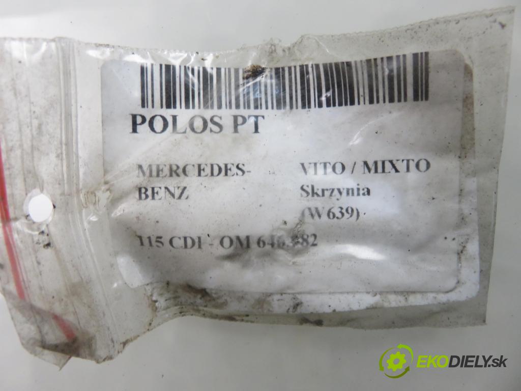 MERCEDES-BENZ VITO / MIXTO Skrzynia (W639) FURGON 2004 110,00 115 CDI 150 - OM 646.982 2148,00 Poloos pravé zadné