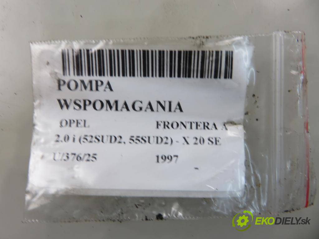 OPEL FRONTERA A Sport (5_SUD2) TERENOWY 1997 85,00 2.0 i (52SUD2, 55SUD2) - X 20 SE 1998,00 pumpa servočerpadlo  (Servočerpadlo)
