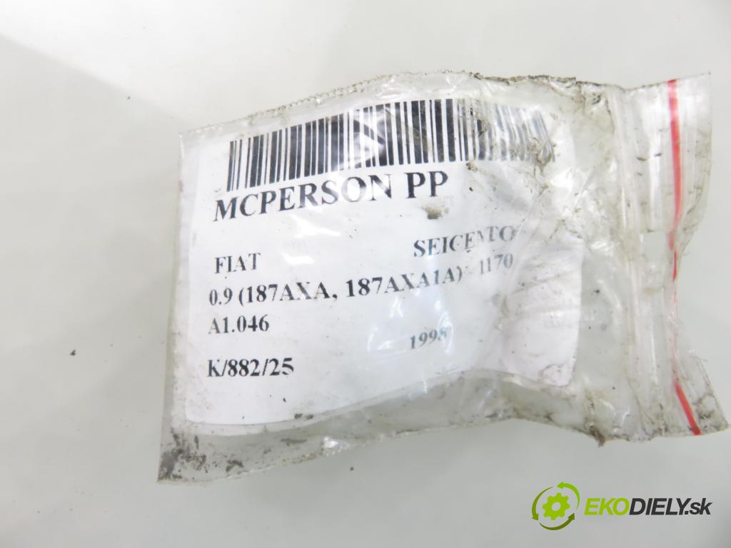 FIAT SEICENTO / 600 (187_) HB 1998 29,00 0.9 39 - 1170 A1.046 899,00 MCPERSON PP 