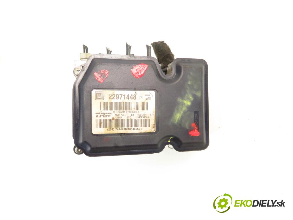 OPEL INSIGNIA A Sports Tourer (G09) KOMBI 2013 0,00 2.0 Biturbo CDTI 4x4 (35) - A 20 DTR 1956,00 Pumpa ABS 22971448 ; 16312244A ; 54085930K (Pumpa ABS)