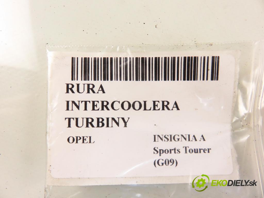 OPEL INSIGNIA A Sports Tourer (G09) KOMBI 2013 0,00 2.0 Biturbo CDTI 4x4 (35) - A 20 DTR 1956,00 Rúra intercoolera turba