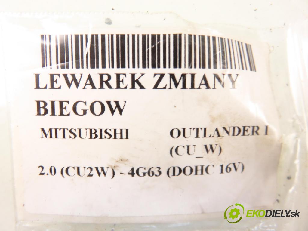 MITSUBISHI OUTLANDER I (CU_W) SUV 2005 100,00 2.0 (CU2W) - 4G63 (DOHC 16V) 1997,00 ZVEDÁK: