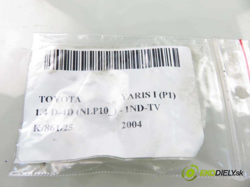 TOYOTA YARIS (_P1_) HB 2004 55,00 1.4 D-4D (NLP10_) - 1ND-TV 1364,00 vstrekovač 0445110085 ; 2367033010 (Vstrekovač paliva)