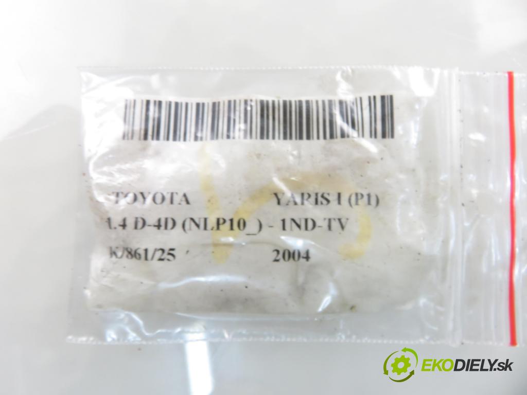 TOYOTA YARIS (_P1_) HB 2004 55,00 1.4 D-4D (NLP10_) - 1ND-TV 1364,00 vstrekovač 0445110085 ; 2367033010 (Vstrekovač paliva)