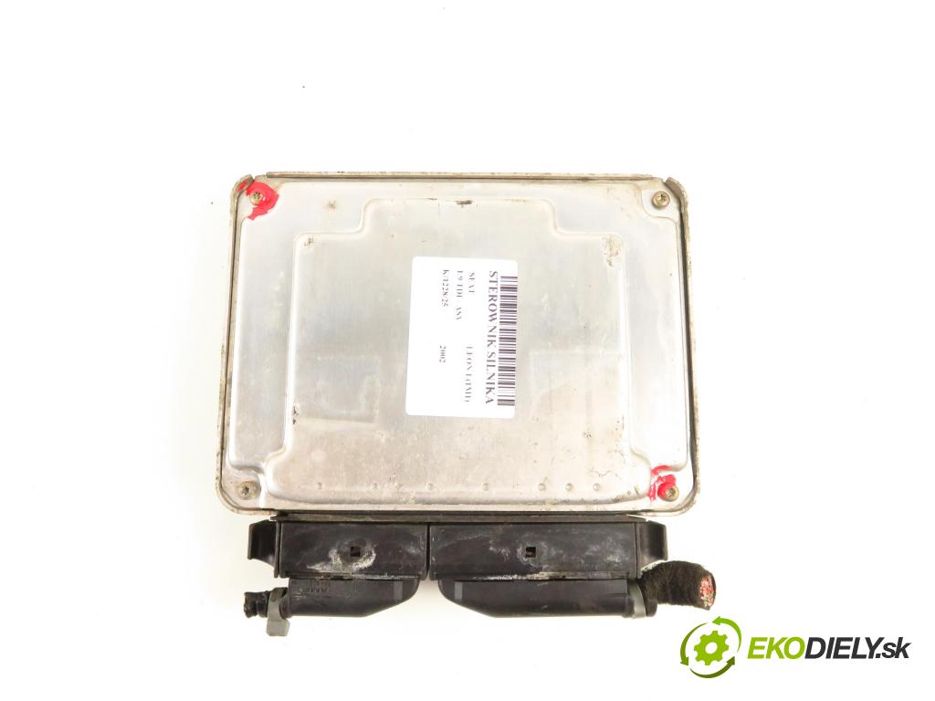 SEAT LEON (1M1) HB 2002 81,00 1.9 TDI 110 - ASV 1896,00 Riadiaca jednotka Motor 038906012FK ; 0281010683