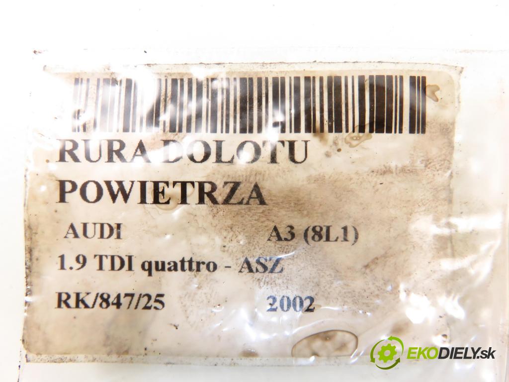 AUDI A3 (8L1) HB 2002 96,00 1.9 TDI quattro - ASZ 1896,00 Rúra přívodu vzduchu 