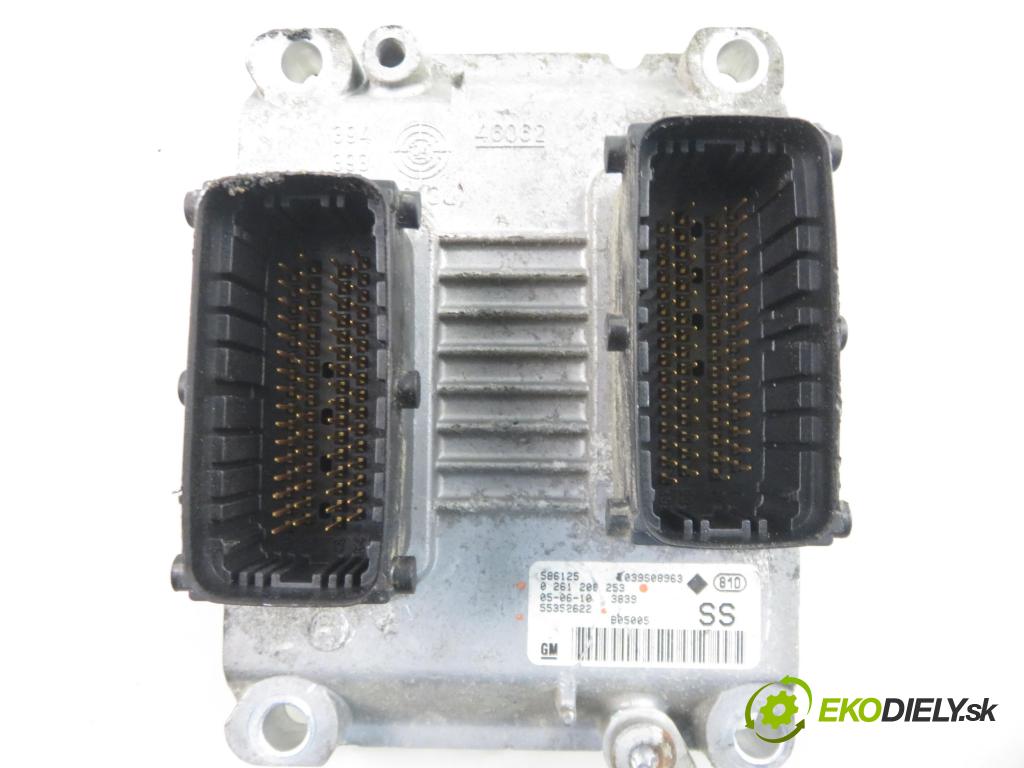 OPEL CORSA C (X01) HB 2006 59,00 1.2 16V Twinport 80 - Z 12 XEP 1229,00 Riadiaca jednotka Motor 0261208253 ; 55352622
